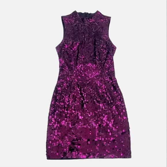 French Connection Sequin Mini Dress - Picture 4 of 11